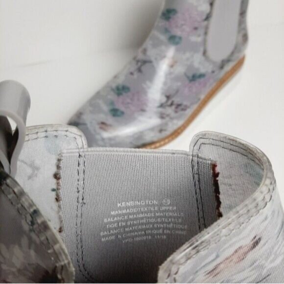 COUGAR Kensington Chelsea Rain Waterproof Boots Floral Sz 10 - Picture 13 of 14